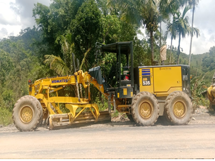 Unit motor grader PT Indo Teknik Pembangunan