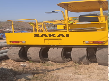 Unit tire roller PT Indo Teknik Pembangunan