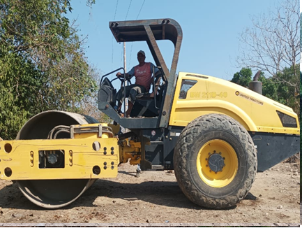 Unit vibro roller PT Indo Teknik Pembangunan