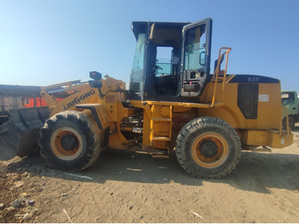 Unit wheel loader PT Indo Teknik Pembangunan